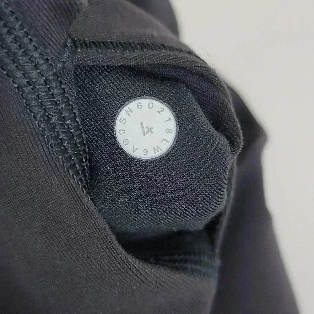 Lululemon Wunder Under Crop (Hi-Rise) *Full-On Luon 21"Black (First Release) - Picture 12 of 14